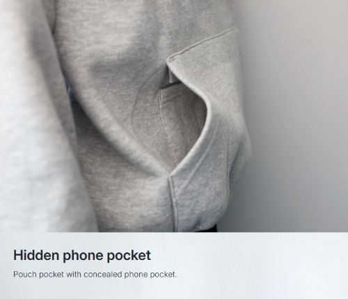 Thomas Lord Audley contrast leavers hoody